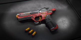 WowBlast Red Desperado Toy Pistol